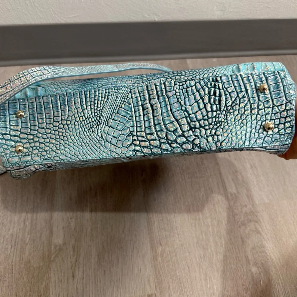 Brahmin Bag Finley in Arctic Blue - Picture 4 of 9